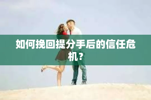 如何挽回提分手后的信任危机？