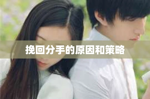 挽回分手的原因和策略