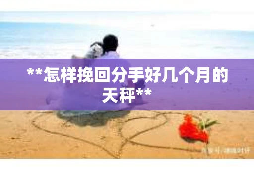 **怎样挽回分手好几个月的天秤**