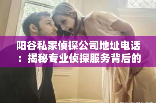 阳谷私家侦探公司地址电话：揭秘专业侦探服务背后的故事