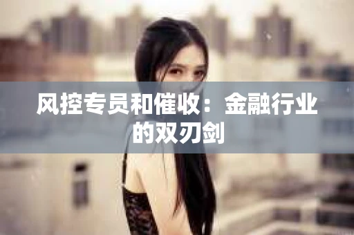 风控专员和催收：金融行业的双刃剑