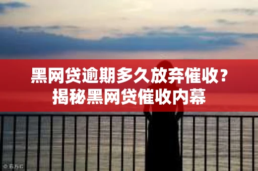 黑网贷逾期多久放弃催收？揭秘黑网贷催收内幕