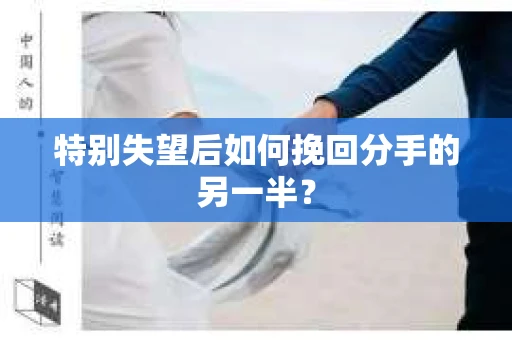 特别失望后如何挽回分手的另一半？