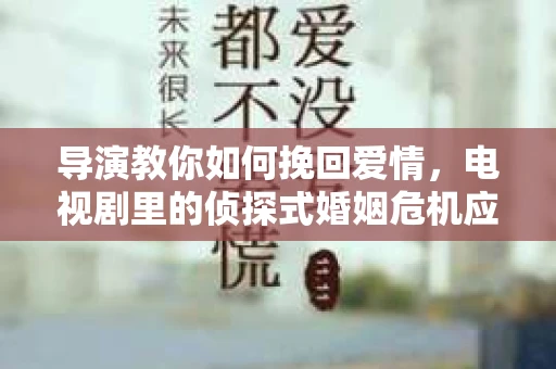 导演教你如何挽回爱情，电视剧里的侦探式婚姻危机应对法