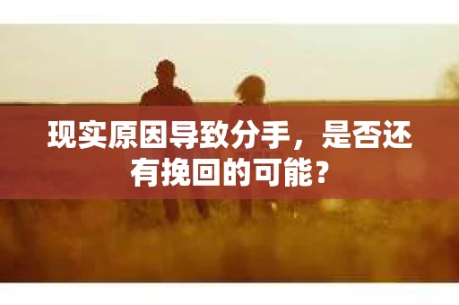 现实原因导致分手，是否还有挽回的可能？